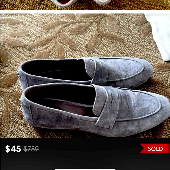 bougeotte Shoes - Bougeotte almond-toe suede penny loafers, 38
